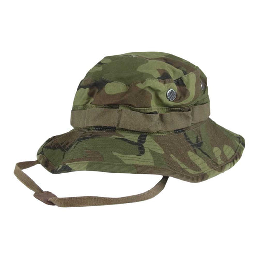 The REAL McCOY'S ザリアルマッコイズ ミリタリー ブーニー ハット 迷彩 カモフラ カーキ系 7 3/8【美品】【中古】