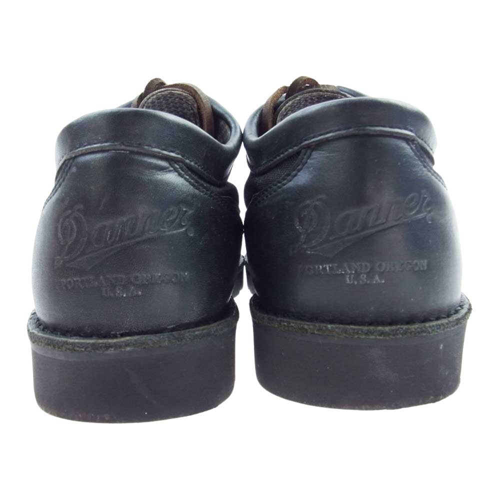 Danner ダナー d-4014 GORE-TEX ゴアテックス CASCADE RANGE カスケードレンジ レザー シューズ ブラック系 US7【中古】