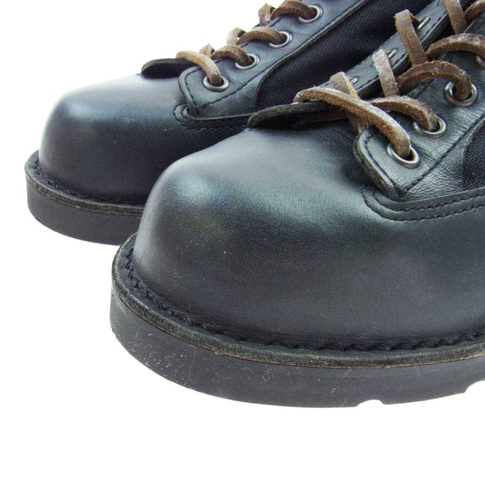 Danner ダナー d-4014 GORE-TEX ゴアテックス CASCADE RANGE カスケードレンジ レザー シューズ ブラック系 US7【中古】