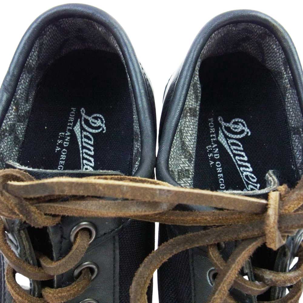 Danner ダナー d-4014 GORE-TEX ゴアテックス CASCADE RANGE カスケードレンジ レザー シューズ ブラック系 US7【中古】