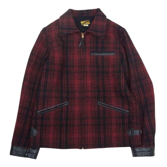 The REAL McCOY'S ザリアルマッコイズ MCCOY SPORTS WEARマッコイスポーツウェア FIELD SPORTS JACKET ジャケット レッド系 36【中古】