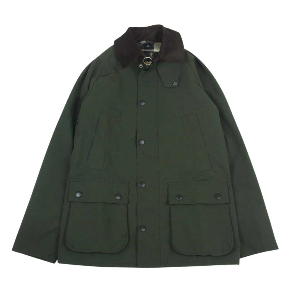 Barbour バブアー 222MCA0784 BEDALE SL２L  スリムビデイル ジャケット 撥水 ノンオイル カーキ系 34【美品】【中古】