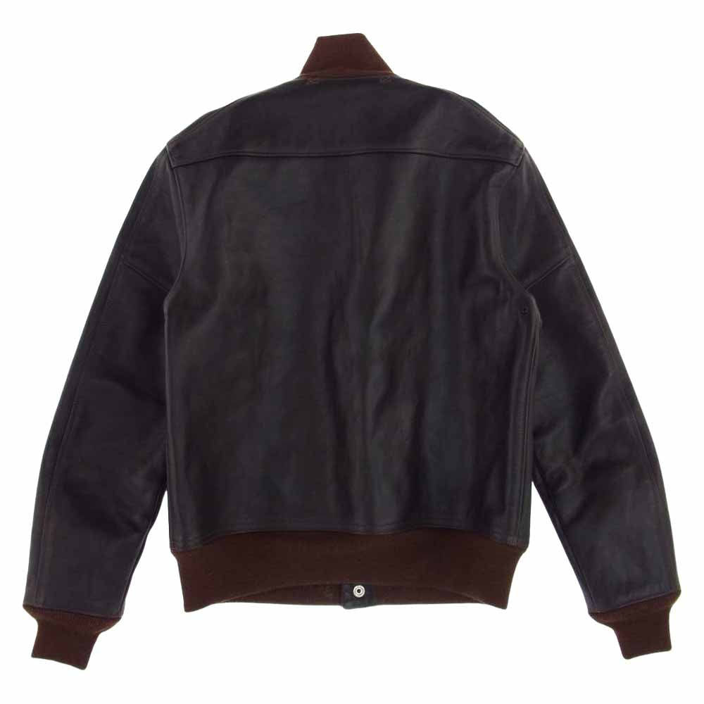 The REAL McCOY'S ザリアルマッコイズ AN-6501　 TYPE A-1 MFG. CO. フライトジャケット ホースハイド レザー ブラウン系 36【中古】