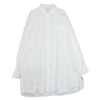 Sacai サカイ 23SS 23-06530 Bianco maxi shirt with cut-out sleeves ビアンコ マキシ シャツ ホワイト系 2【美品】【中古】