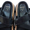 Sacai サカイ 23-06569 Hybrid Belt Sandals ハイブリッド ベルト サンダル ブラック系 38【中古】