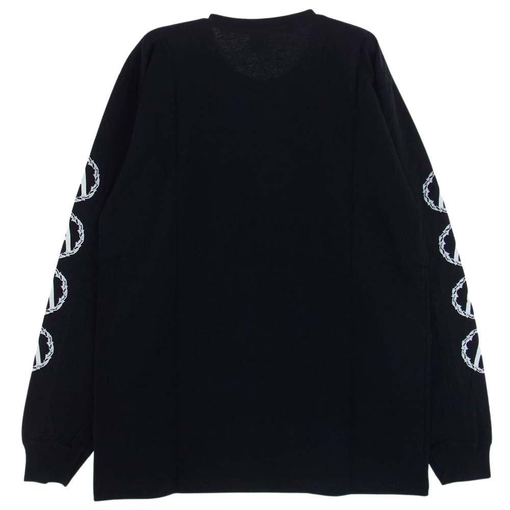 Supreme シュプリーム × UNDERCOVER アンダーカバー 16AW Anarchy L/S Tee アナーキー Tシャツ ブラック系 L【極上美品】【中古】