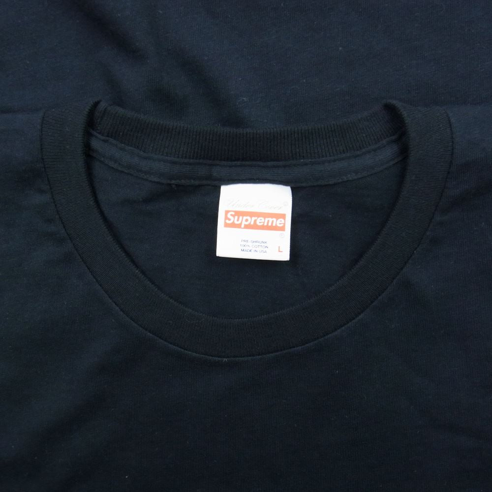 Supreme シュプリーム × UNDERCOVER アンダーカバー 16AW Anarchy L/S Tee アナーキー Tシャツ ブラック系 L【極上美品】【中古】