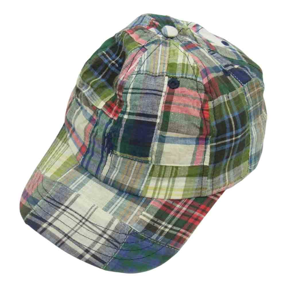 POLO RALPH LAUREN ポロ・ラルフローレン パッチワーク キャップ マルチカラー系【中古】