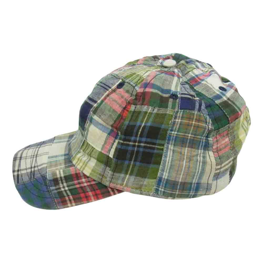 POLO RALPH LAUREN ポロ・ラルフローレン パッチワーク キャップ マルチカラー系【中古】