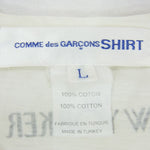 COMME des GARCONS コムデギャルソン NEW YORKER ニューヨーカー Tシャツ ホワイト系 L【中古】