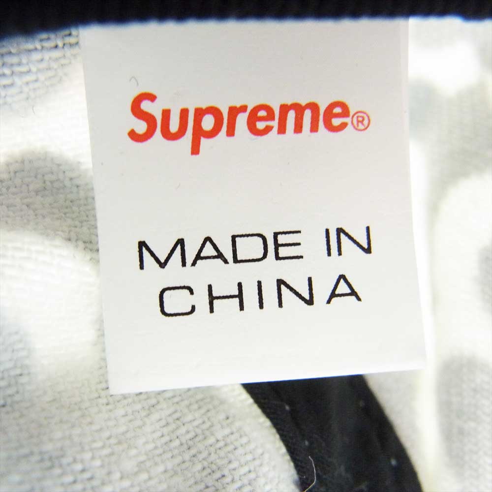 Supreme シュプリーム 21SS Monogram S Logo 6Panel Cap モノグラム Sロゴ 6パネル キャップ ネイビー系 ホワイト系【中古】