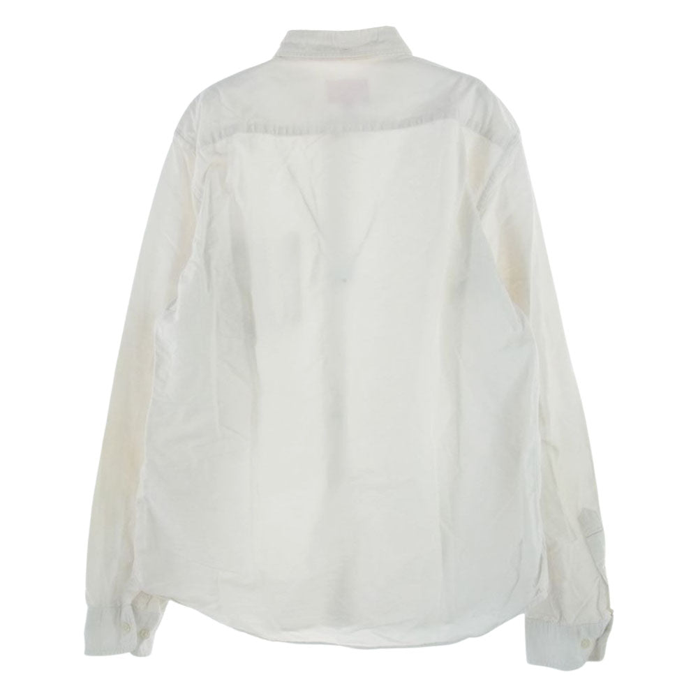 Supreme シュプリーム 長袖シャツ  Oxford Shirt オックスフォード シャツ ボタンダウン ホワイト系 M【中古】