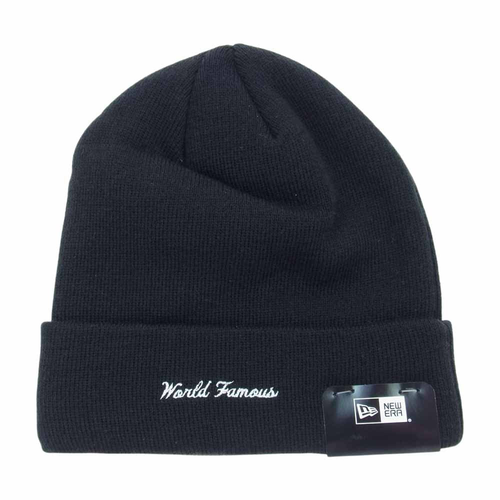 Supreme シュプリーム 18AW  New Era ニュー エラ Box Logo Beanie ボックス ロゴ ビーニー ニット帽 ブラック系【美品】【中古】
