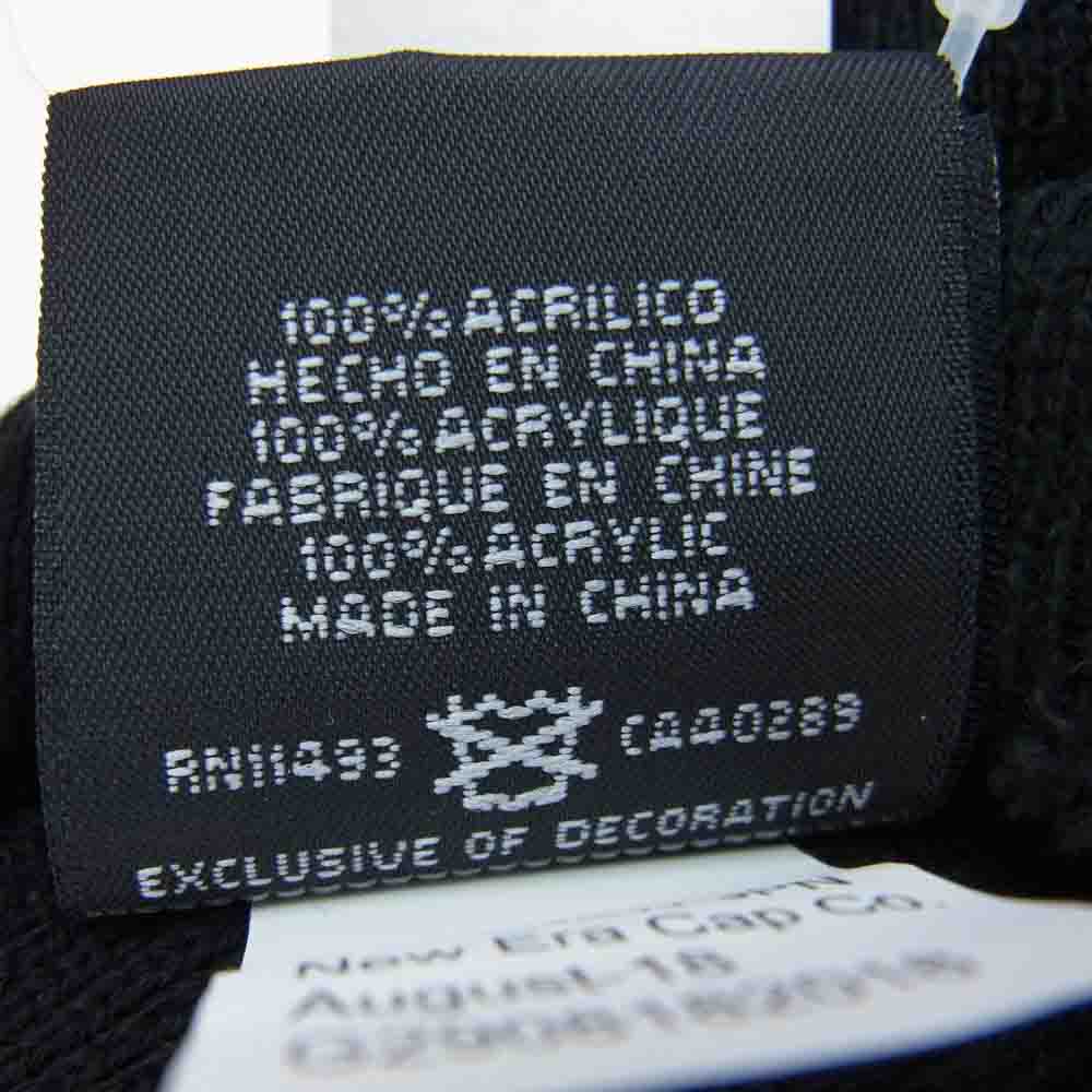 Supreme シュプリーム 18AW  New Era ニュー エラ Box Logo Beanie ボックス ロゴ ビーニー ニット帽 ブラック系【美品】【中古】