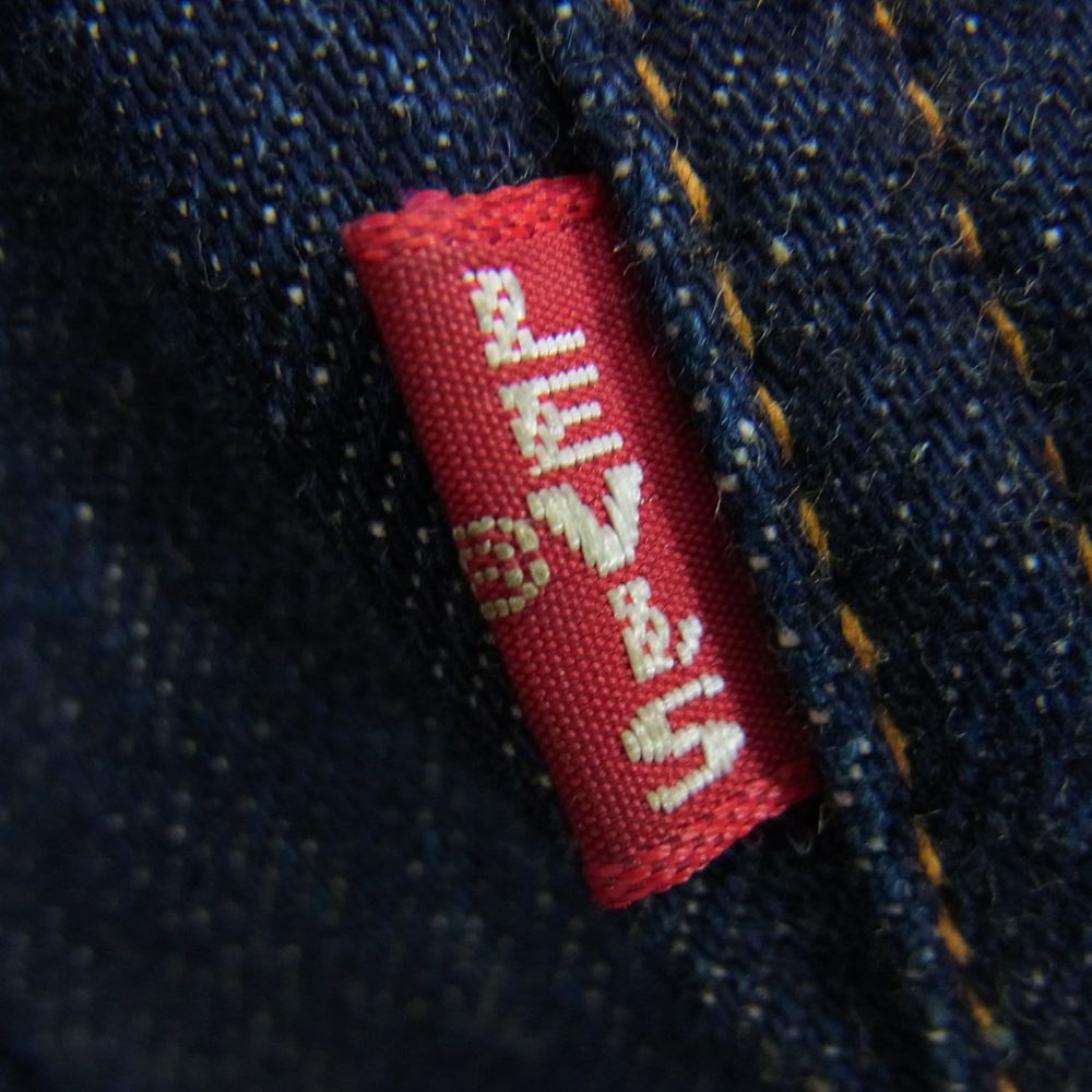 Levi's リーバイス 70501 0003 USA製 バレンシア工場縫製 506XX 1936年 1st モデル復刻版 刻印555 デニムト ラッカー ジャケット インディゴブルー系 44【中古】