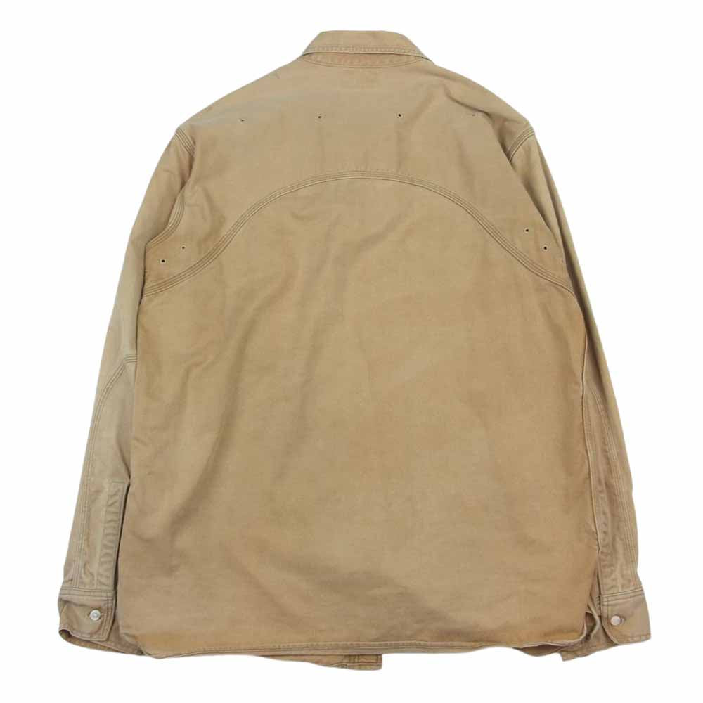 The REAL McCOY'S ザリアルマッコイズ ワークシャツ 長袖 ベージュ系 17【中古】