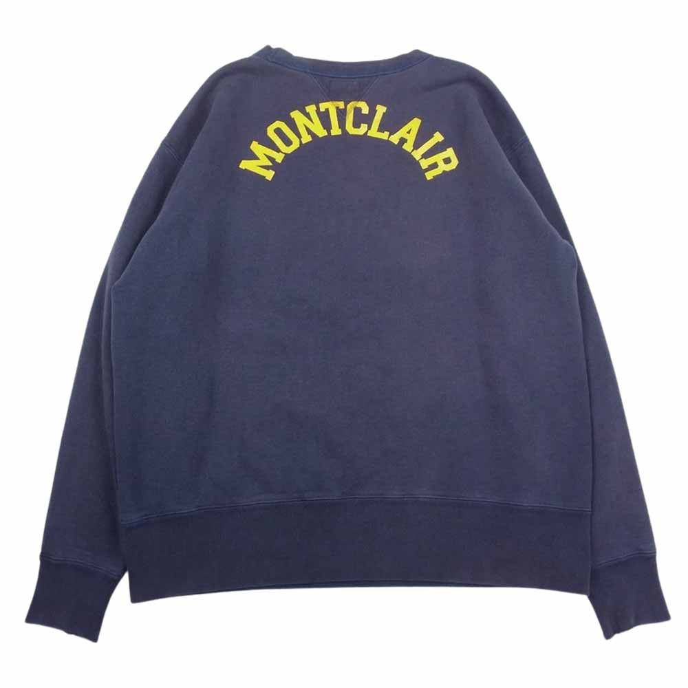 The REAL McCOY'S ザリアルマッコイズ SWIMMING WHITEWATER スウェット トレーナー ネイビー系 XL【中古】