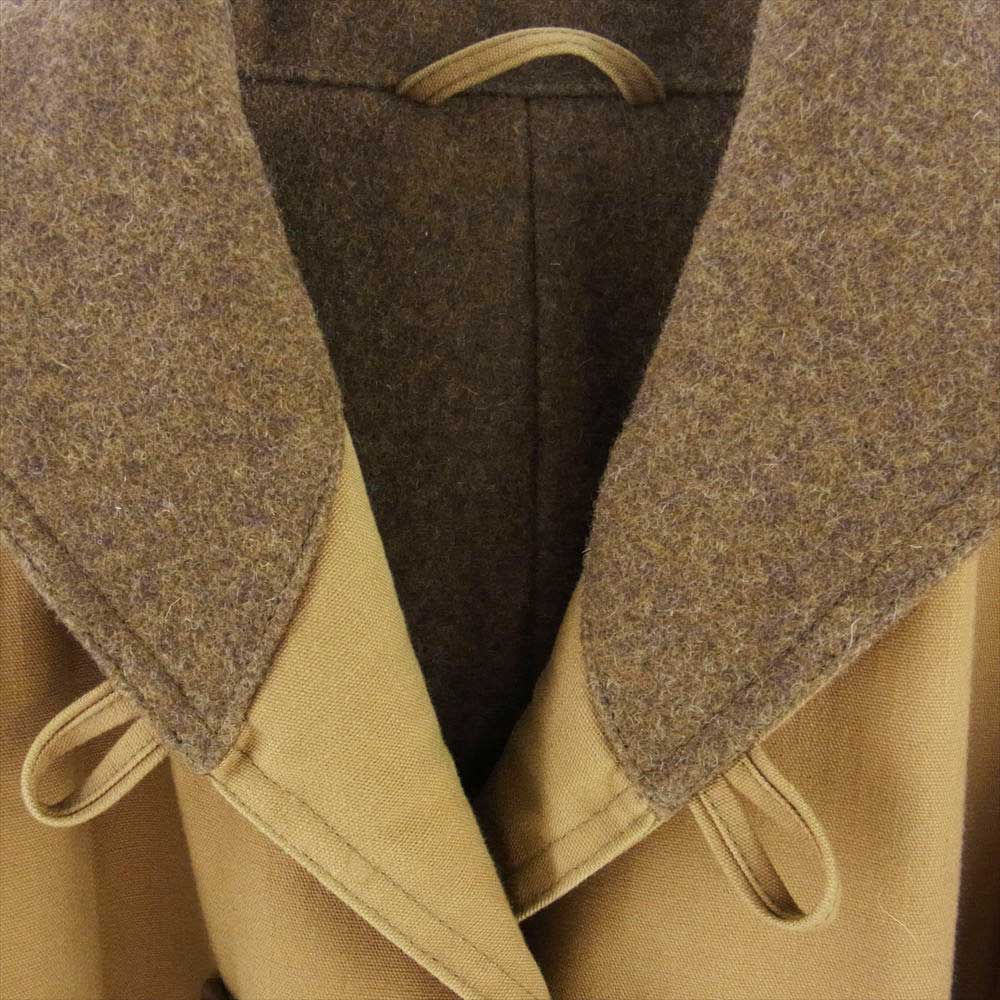 The REAL McCOY'S ザリアルマッコイズ MJ15112 COAT MACKINAW OD マッキーノ コート ベージュ系 38【中古】