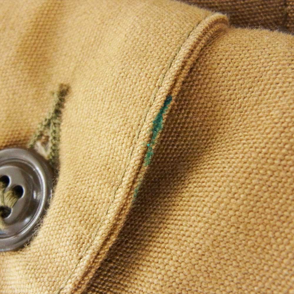 The REAL McCOY'S ザリアルマッコイズ MJ15112 COAT MACKINAW OD マッキーノ コート ベージュ系 38【中古】