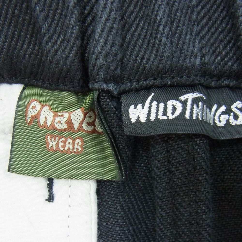 WILDTHINGS ワイルドシングス WT070071 ベルト ショート パンツ ショーツ ブラック系 M【中古】