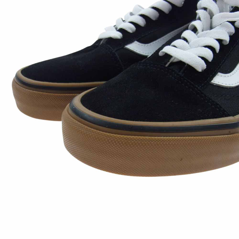 VANS バンズ VN0001R1GI6  OLD SKOOL オールドスクール ローカット スニーカー ブラック系 26cm【極上美品】【中古】