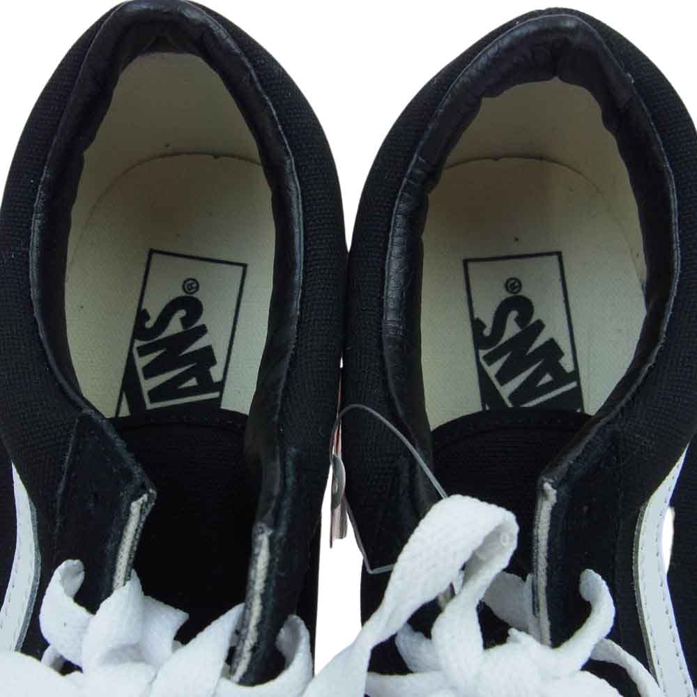VANS バンズ VN0001R1GI6  OLD SKOOL オールドスクール ローカット スニーカー ブラック系 26cm【極上美品】【中古】