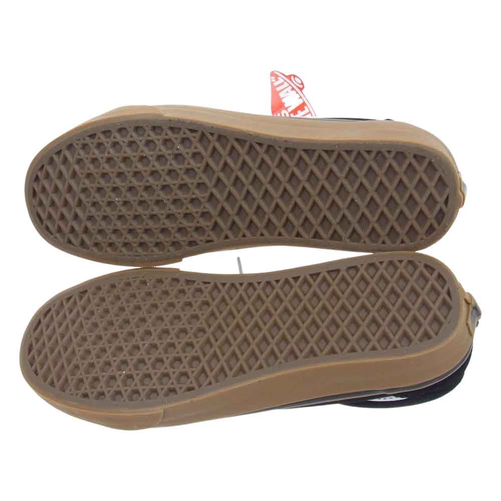 VANS バンズ VN0001R1GI6  OLD SKOOL オールドスクール ローカット スニーカー ブラック系 26cm【極上美品】【中古】