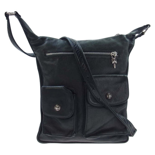CHROME HEARTS クロムハーツ（原本無） Fスリンガー ショルダー バッグ ブラック系【中古】