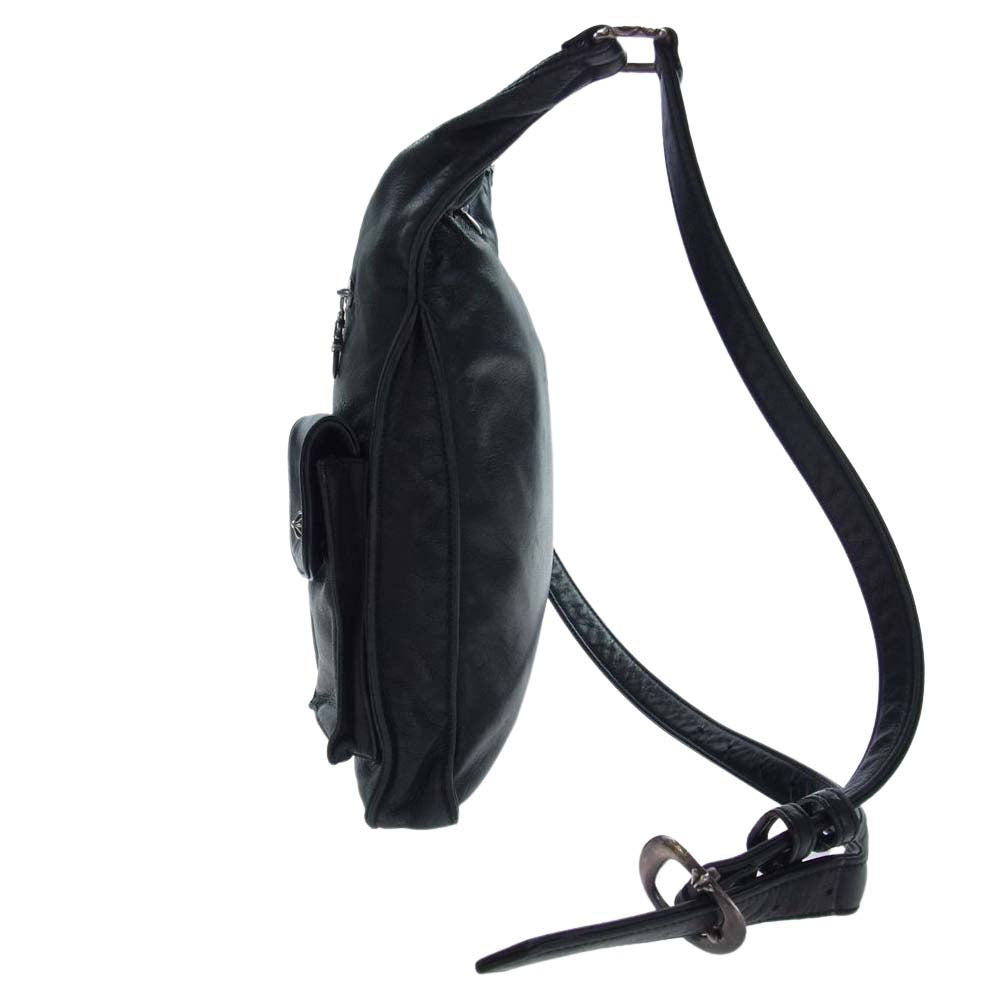 CHROME HEARTS クロムハーツ（原本無） Fスリンガー ショルダー バッグ ブラック系【中古】