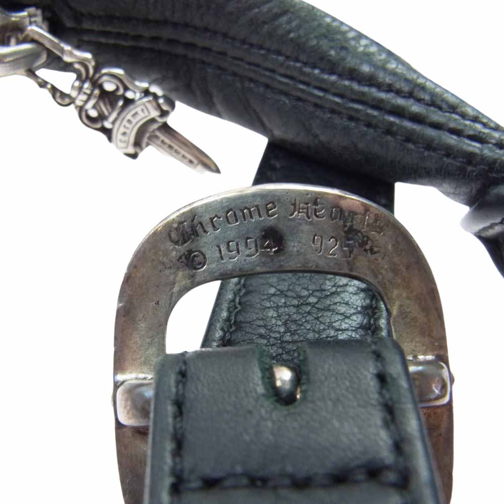 CHROME HEARTS クロムハーツ（原本無） Fスリンガー ショルダー バッグ ブラック系【中古】