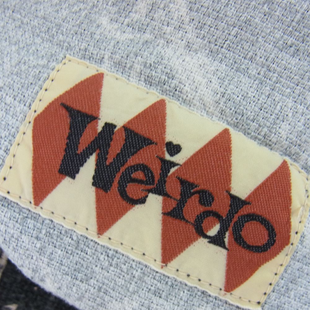 WEIRDO ウィアード 15SS WRD-15-SS-04 Scribbled Shorts 総柄 ショーツ ハーフ パンツ ブラック系 M【中古】