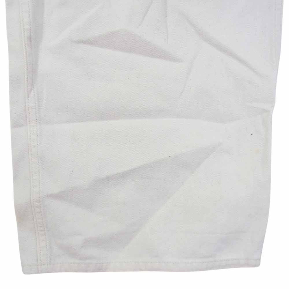 WEIRDO ウィアード 15AW WRD-15-AW-11 MANIA BIG PANTS マニア ビッグ サスペンダー ヘリンボーン パンツ オフホワイト系 M【中古】