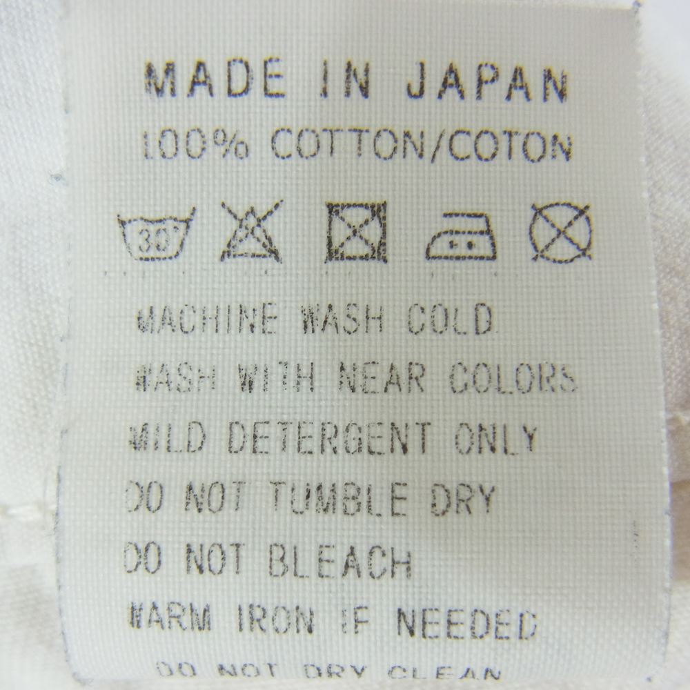 orSlow オアスロウ コットン ペインター パンツ オフホワイト ホワイト系 M【中古】