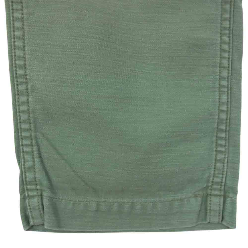 orSlow オアスロウ ミリタリー ファティーグ ベイカー パンツ カーキ系 M【中古】