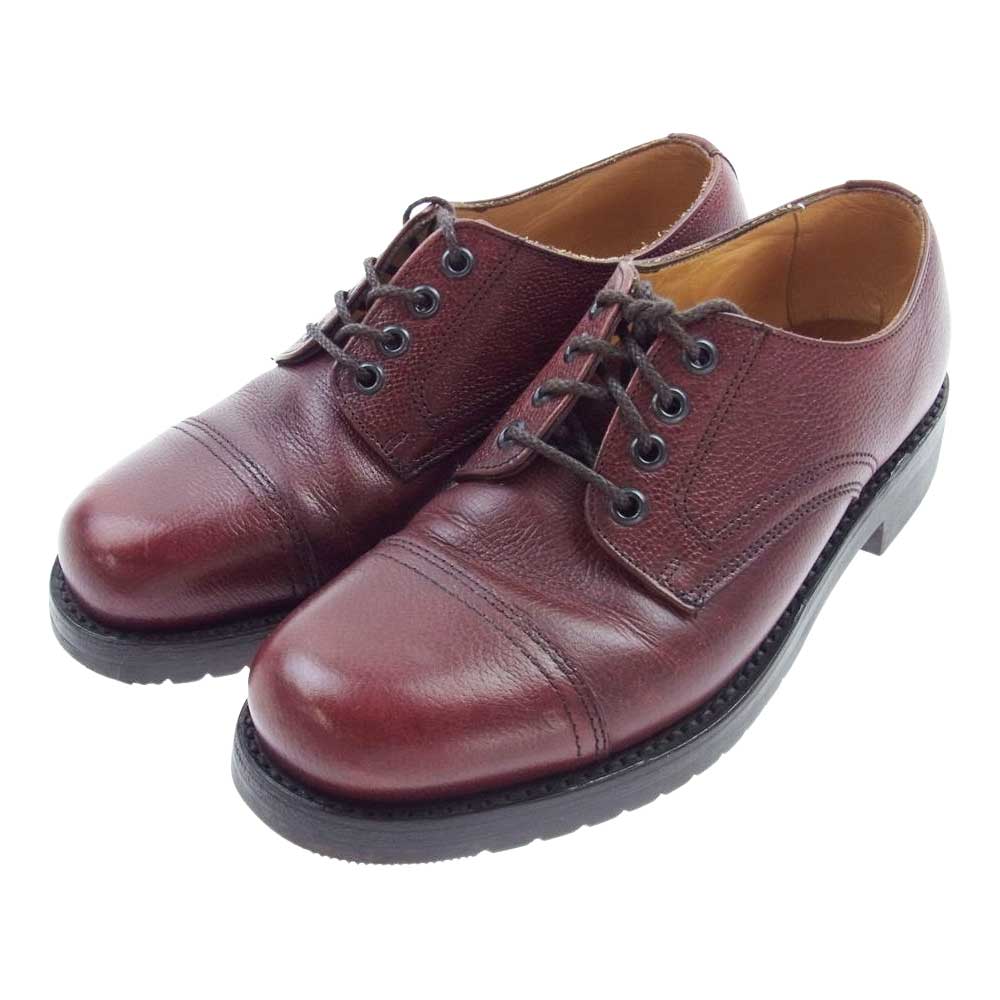 オランダ軍 service shoes サービス シューズ ブラウン系 S【中古】