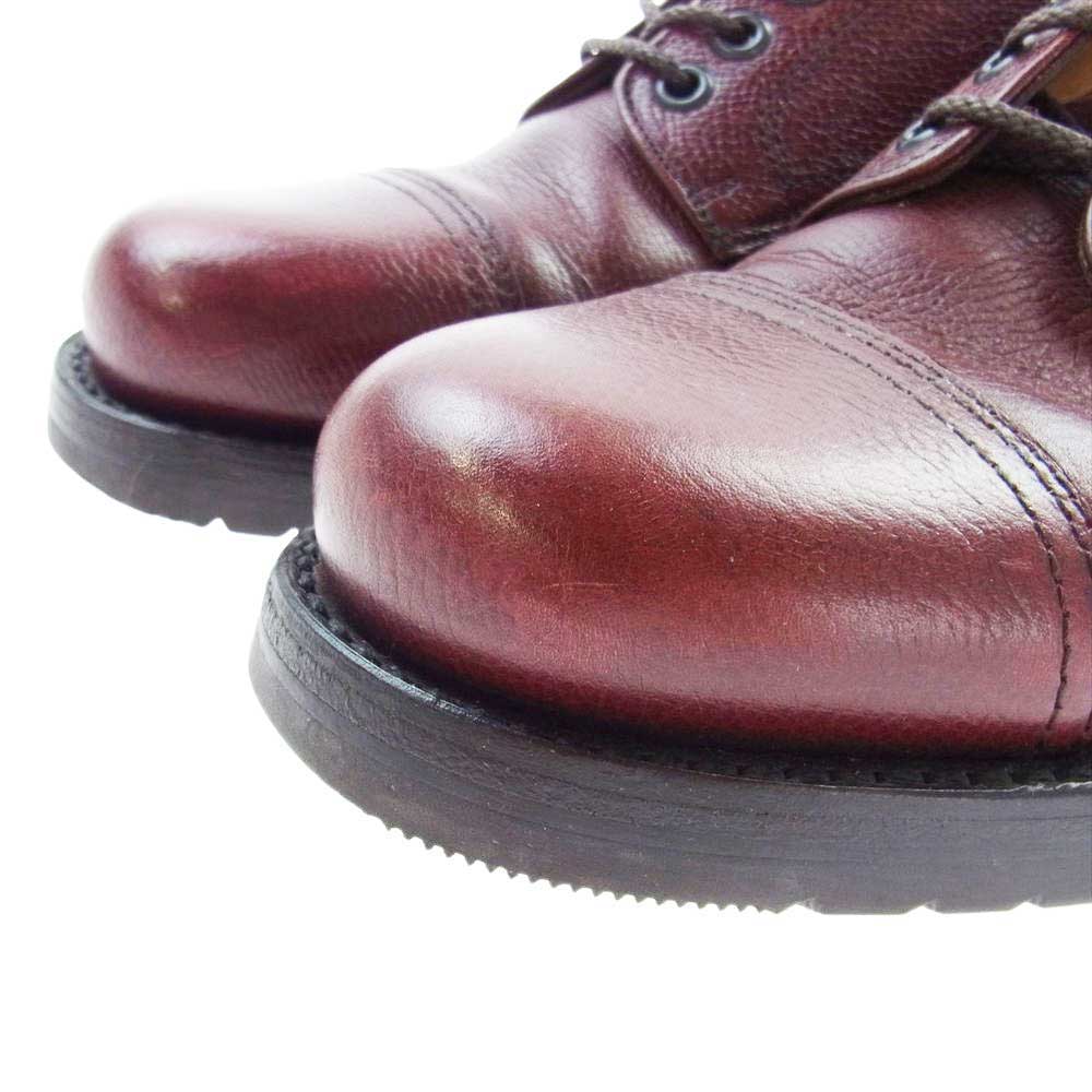 オランダ軍 service shoes サービス シューズ ブラウン系 S【中古】