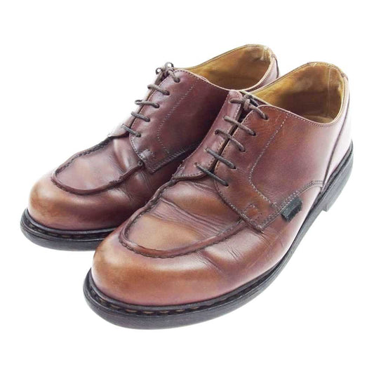 Paraboot パラブーツ 710708 CHAMBORD TEX シャンボード Uチップ レザーシューズ ブラウン系 7【中古】