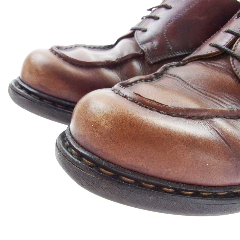 Paraboot パラブーツ 710708 CHAMBORD TEX シャンボード Uチップ レザーシューズ ブラウン系 7【中古】