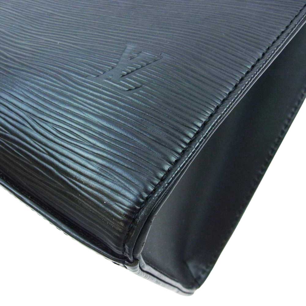 LOUIS VUITTON ルイ・ヴィトン M52452 エピ ジェモ レザー トート バッグ ブラック系【中古】