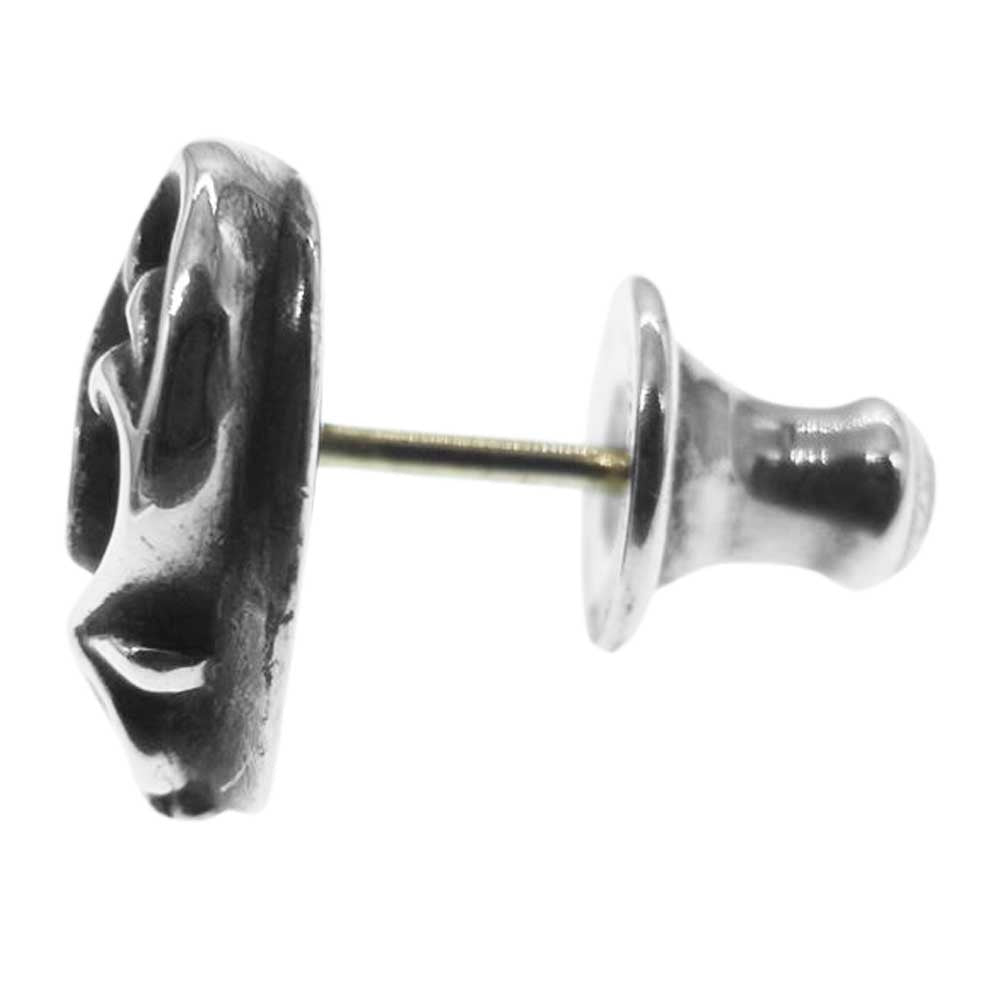 CHROME HEARTS クロムハーツ（原本無） STUD HEART ハート スタッド シルバー ピアス シルバー系【中古】