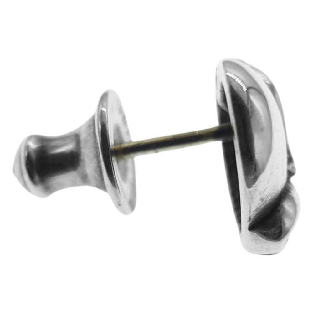 CHROME HEARTS クロムハーツ（原本無） STUD HEART ハート スタッド シルバー ピアス シルバー系【中古】