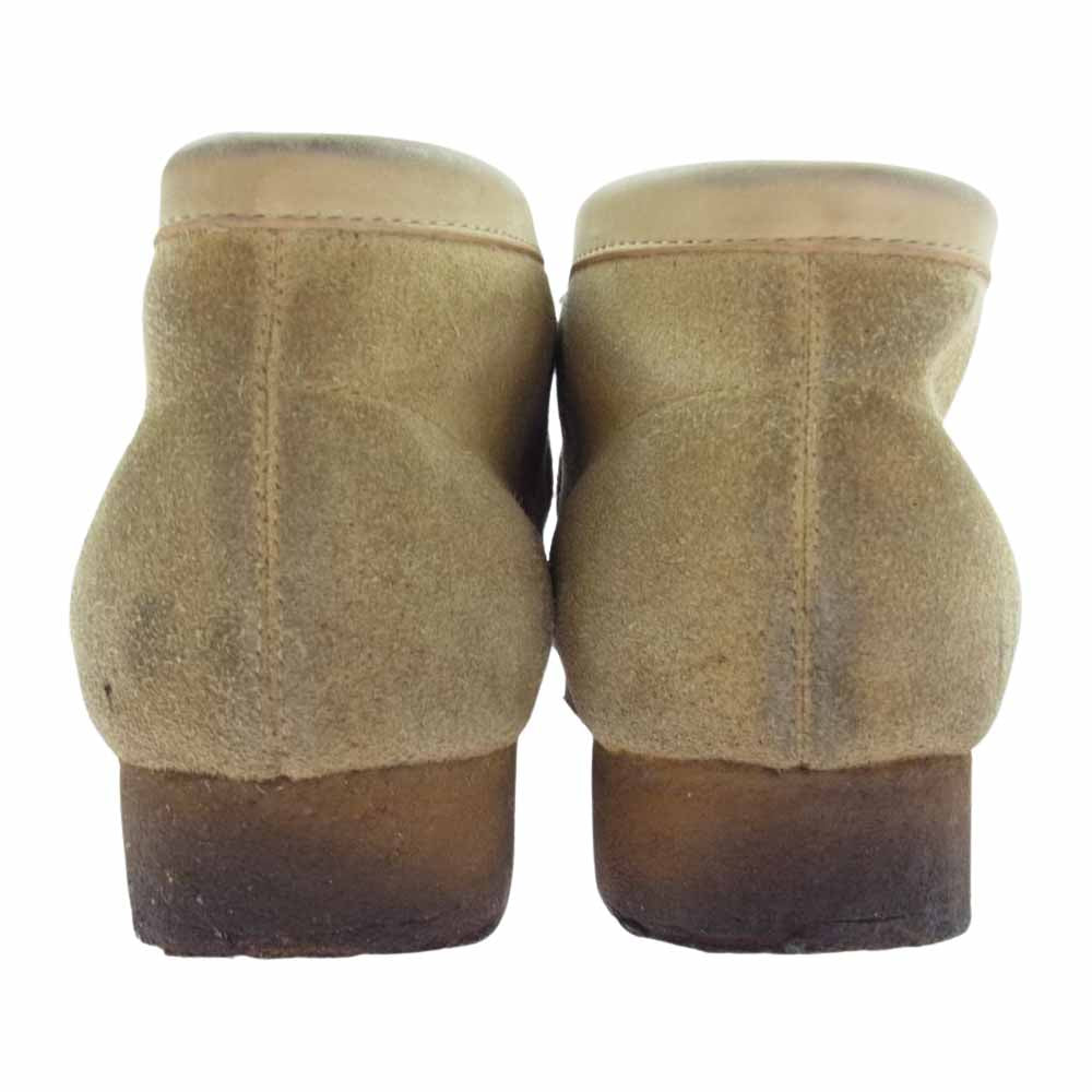 Clarks クラークス 35405 WALLABEE ワラビー ブーツ  ベージュ系 US：8 1/2【中古】