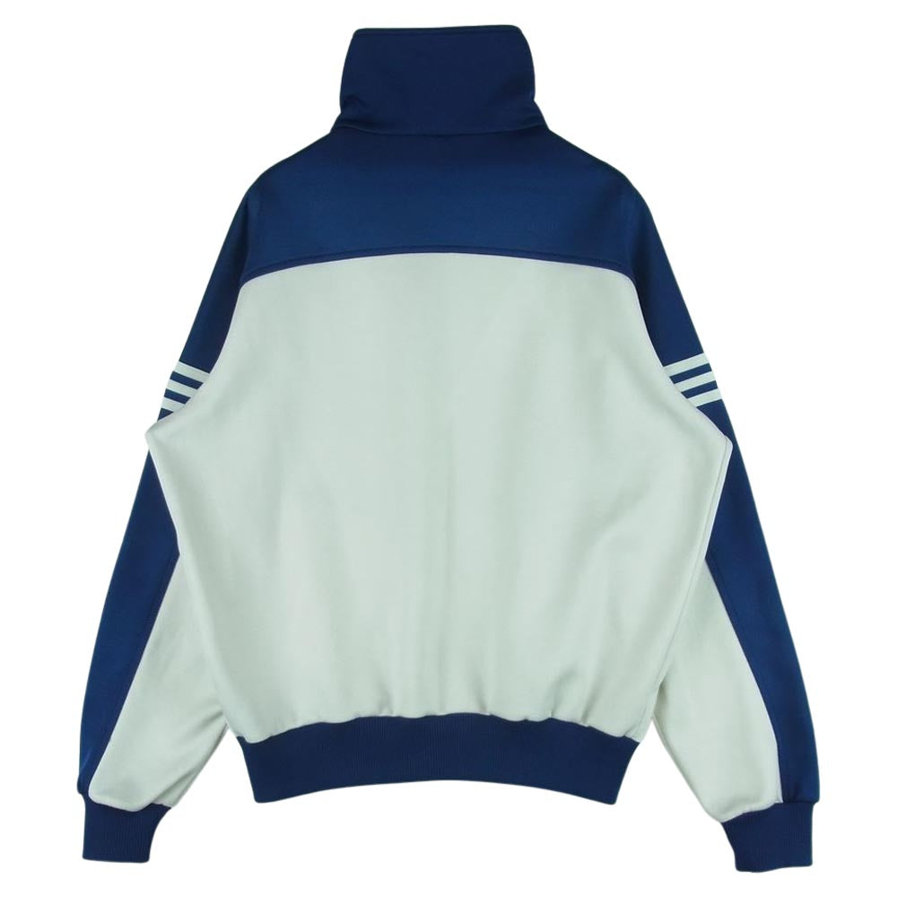 adidas アディダス VINTAGE ヴィンテージ 西ドイツ 70s 80s トラック ジャケット ジャージ ホワイト系 ネイビー系【中古】
