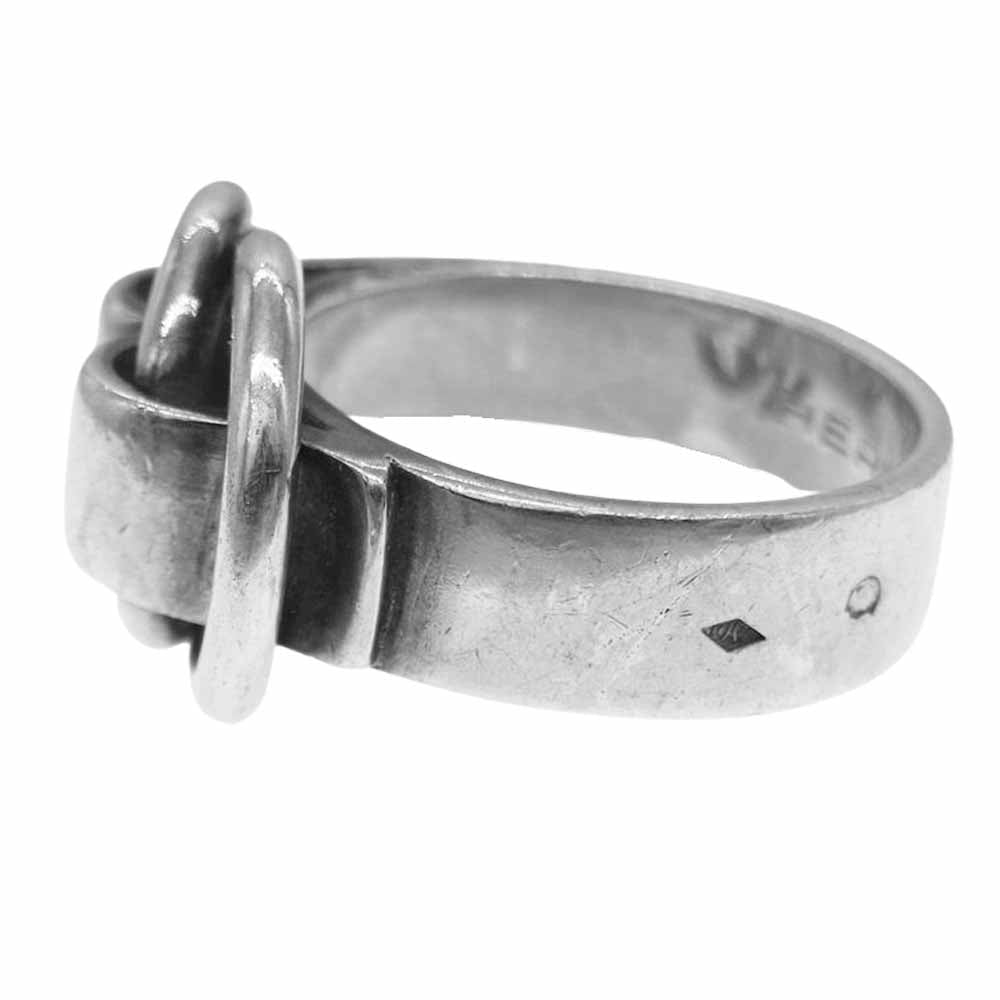 HERMES エルメス ドゥザノー リング シルバー  シルバー系 11～12号【中古】