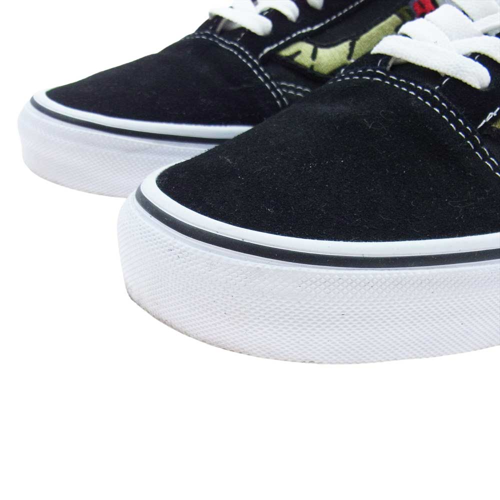 VANS バンズ VN000D3HY28 OLD SKOOL JPMG BLUNTS CUSTOM ジャパニーズ マゲニーズ オールドスクール ローカットスニーカー ブラック系 US10.5【美品】【中古】
