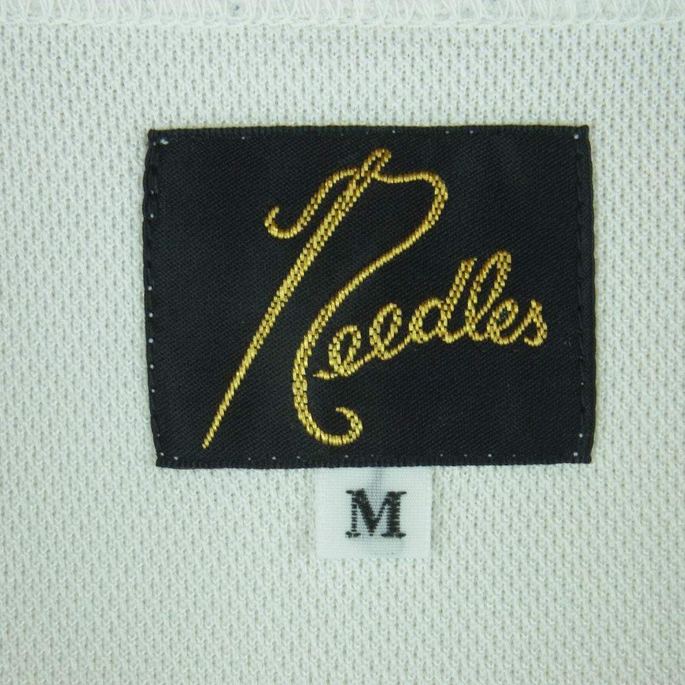 Needles ニードルス MR284 STUDIOUS 別注 Track Jacket トラック ジャケット ジャージ 日本製 ホワイト系 パープル系 M【中古】