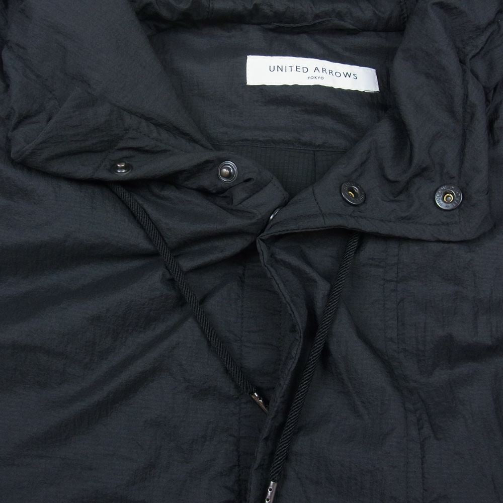 UNITED ARROWS ユナイテッドアローズ パディング モッズ コート ブラック系【中古】