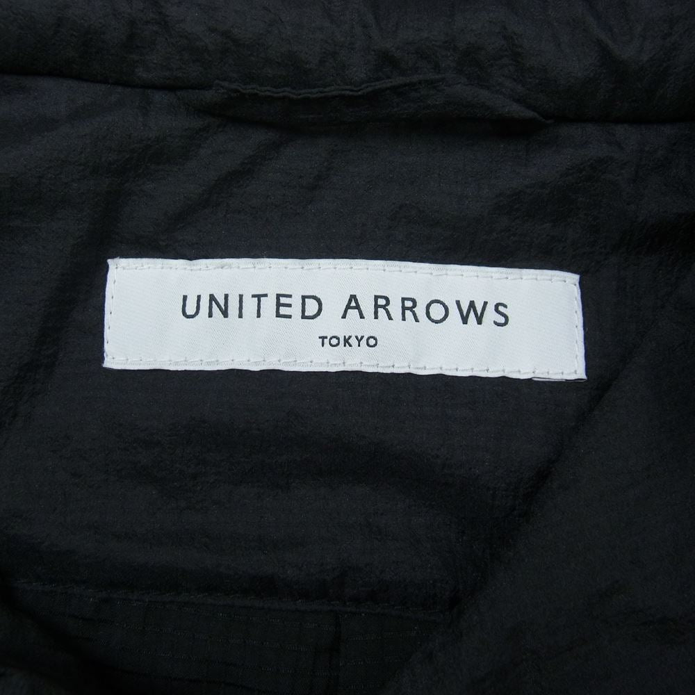UNITED ARROWS ユナイテッドアローズ パディング モッズ コート ブラック系【中古】