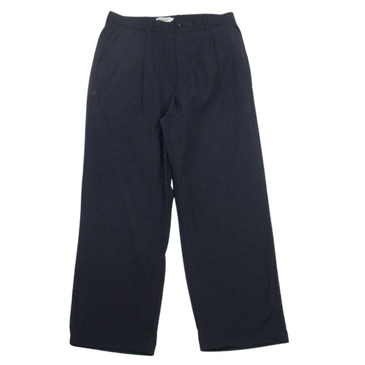 スティーブンアラン 8114-173-0629 NYLN/OX SUPER BAGGY TAPERED PANTS ナイロン スーパー バギー テーパード パンツ ダークネイビー系 L【中古】