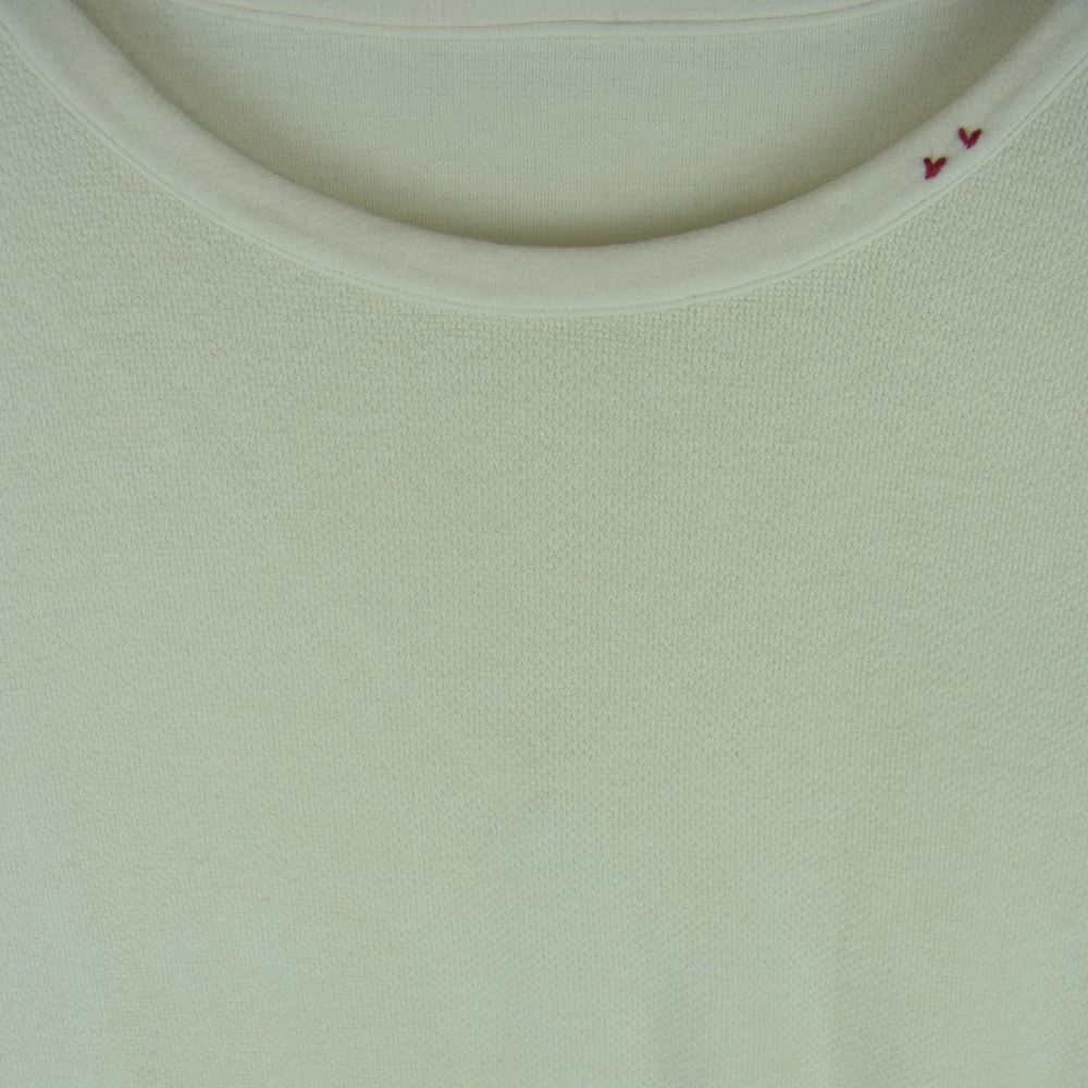 PORTER CLASSIC ポータークラシック 21SS SUMMER PILE T-SHIRT サマー パイル Tシャツ オフホワイト系 ライトベージュ系 3【中古】